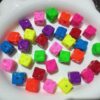 3-4 Irregularly shaped beads, used for making pen and keychain accessories