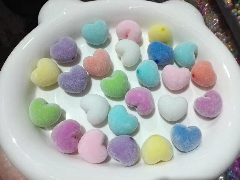 6-2 fuzzy beads with different shape