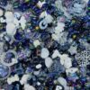 500g Irregular acrylic beads in a large mixture