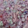 500g Irregular acrylic beads in a large mixture