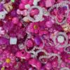 500g Irregular acrylic beads in a large mixture